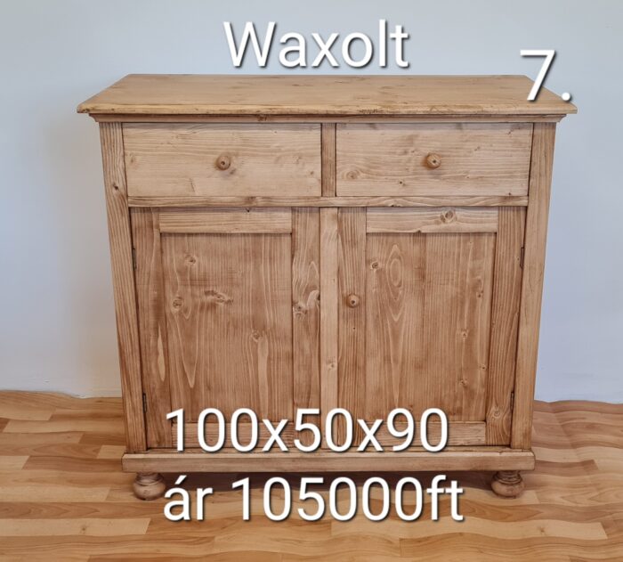 V. Ajtós komód 100x50x90cm - új készítésű - Image 4