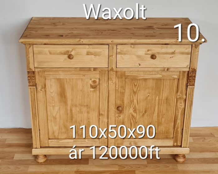 Y. Ajtós komód, díszes 110x50x90cm - új készítés - Image 4