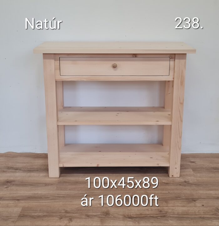 I. Konzolasztal 100x45x89cm - új készítésű - Image 2
