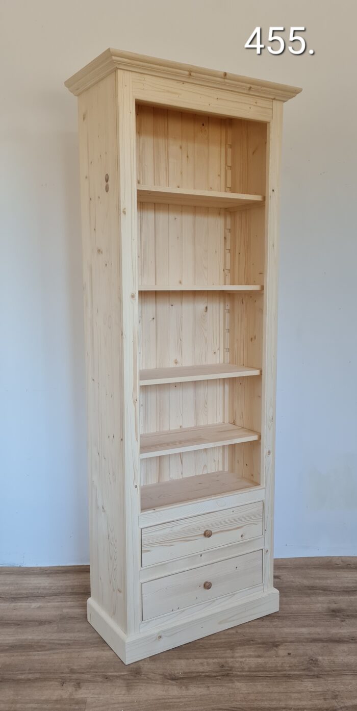 J. Nyitott polcos, fiókos 79x39x210cm – új készítésű - Image 3