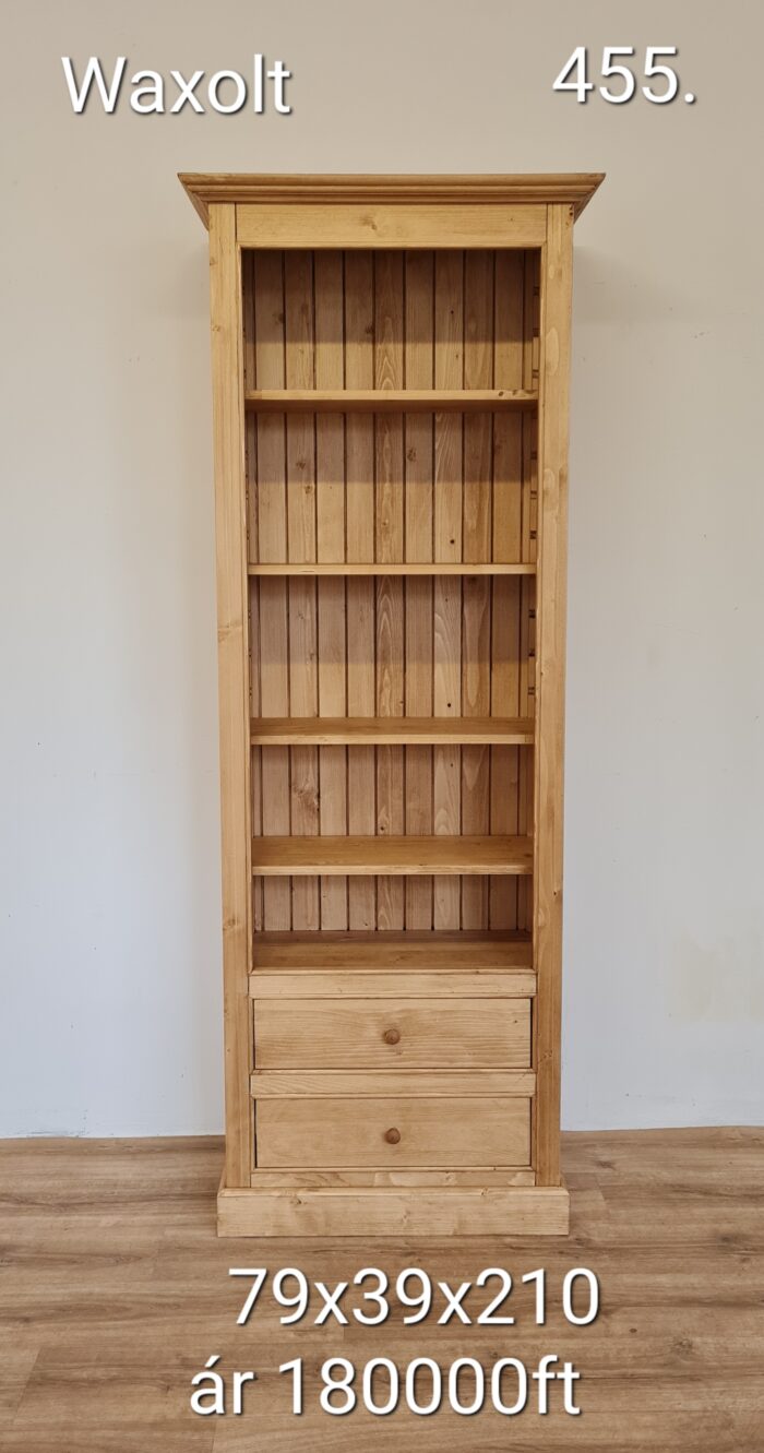 J. Nyitott polcos, fiókos 79x39x210cm – új készítésű - Image 4