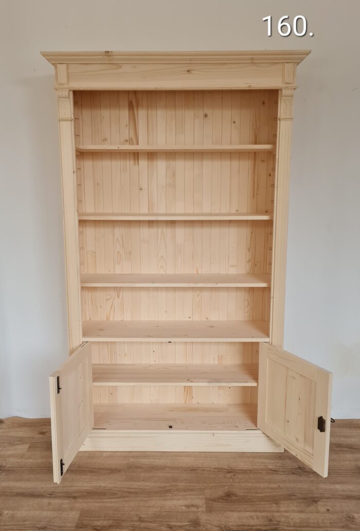 K. Nyitott polcos, fiókos 120x39x197cm – új készítésű - Image 3