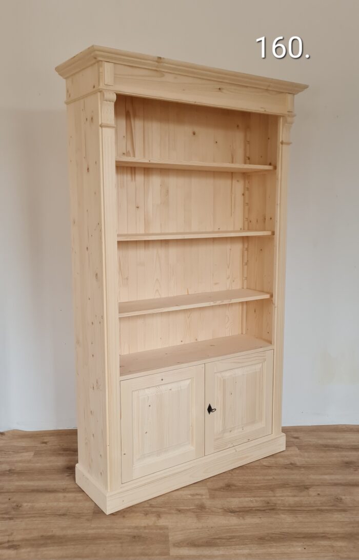 K. Nyitott polcos, fiókos 120x39x197cm – új készítésű - Image 4