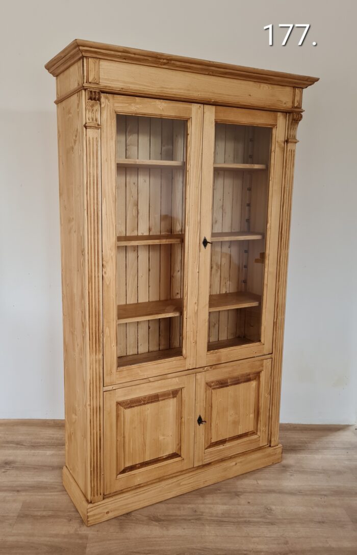I. Vitrines könyves 120x39x197cm – új készítésű - Image 5