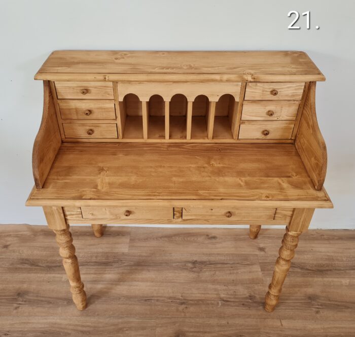 A. Íróasztal 109x60x110 - új készítésű - Image 6