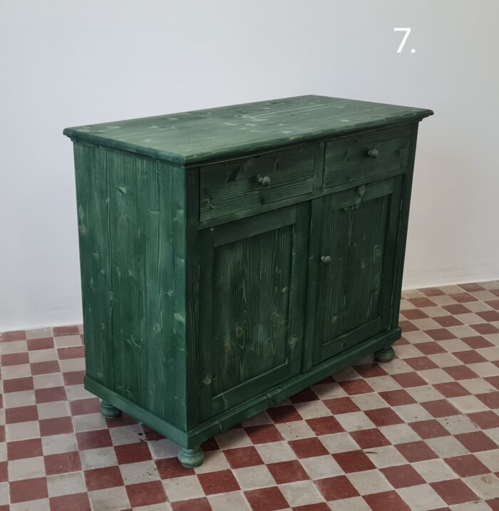 V. Ajtós komód 100x50x90cm - új készítésű - Image 13