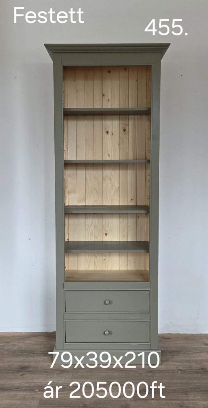 J. Nyitott polcos, fiókos 79x39x210cm – új készítésű - Image 6