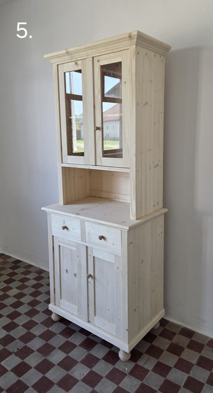 A. Kredenc, tálaló 80x50x200cm – új készítésű - Image 3