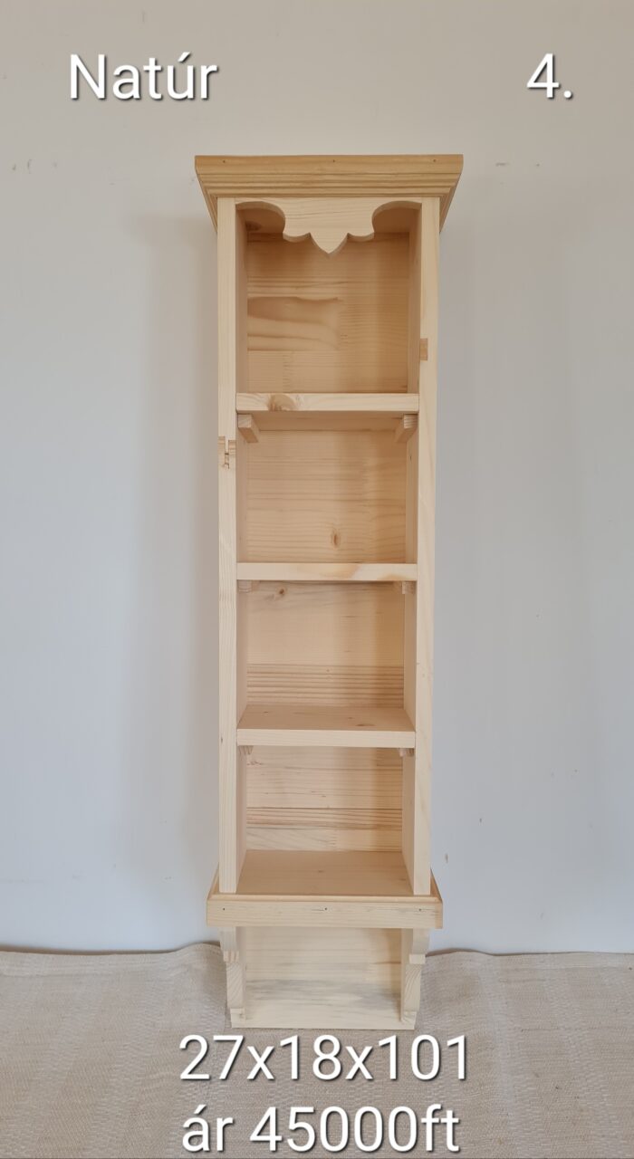M. Fali polc 27x18x101cm - új készítésű - Image 2