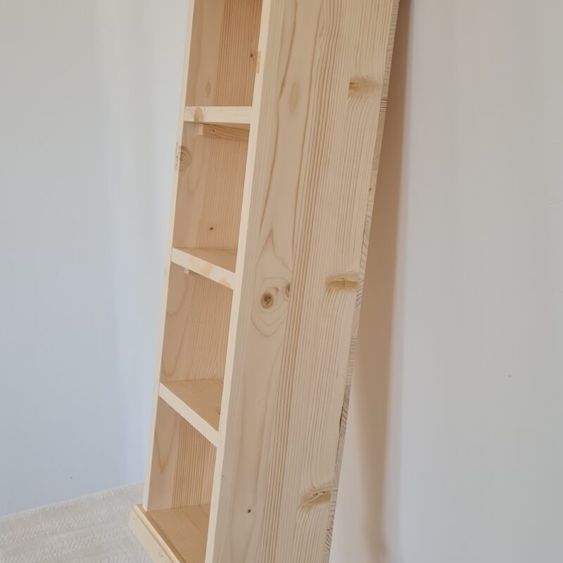M. Fali polc 27x18x101cm - új készítésű