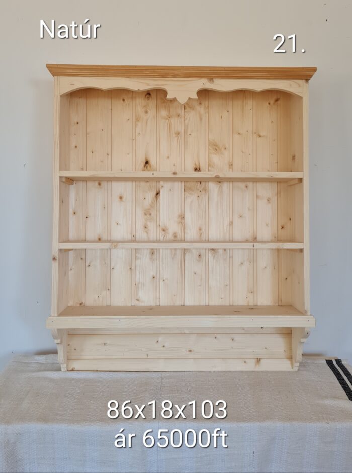 T. Fali polc 86x18x103cm - új készítésű - Image 2