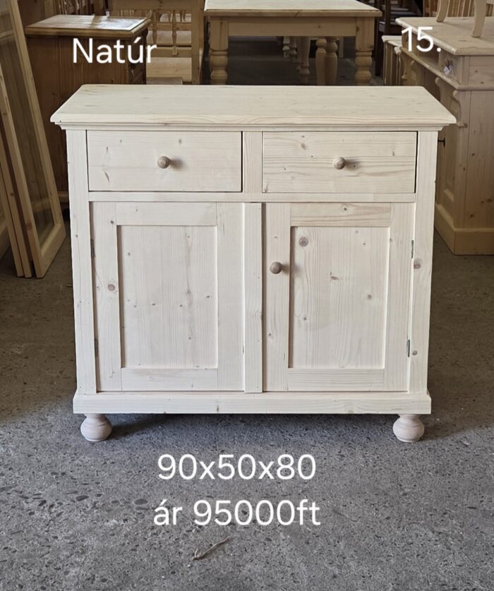 T. Ajtós komód 90x50x80cm - új készítésű - Image 2