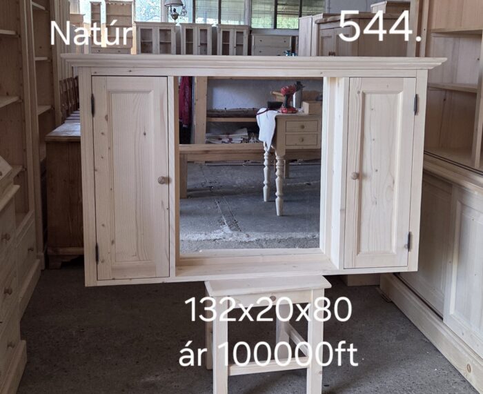 K. Fali szekrény 132x20x80cm - új készítésű - Image 2