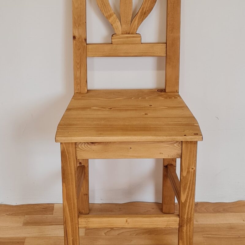 O. Tulipános szék 42x39x94cm - új készítésű