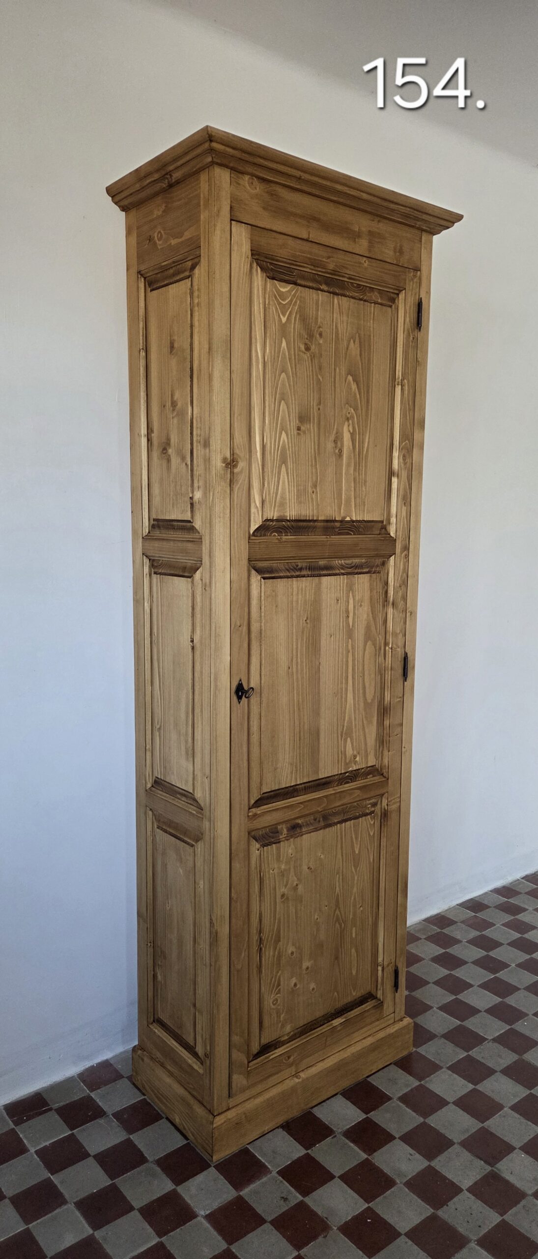 P. Szekrény, zárt polcos 75x40x220cm – új készítésű - Image 7