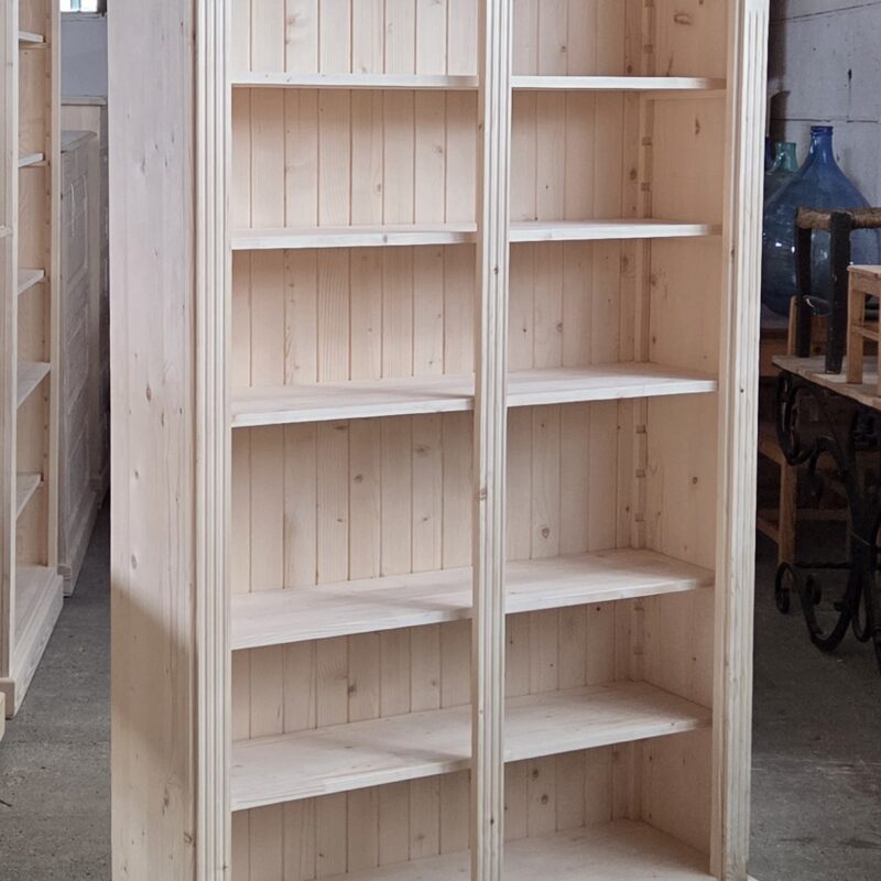 N. Nyitott polcos 120x39x197cm – új készítésű