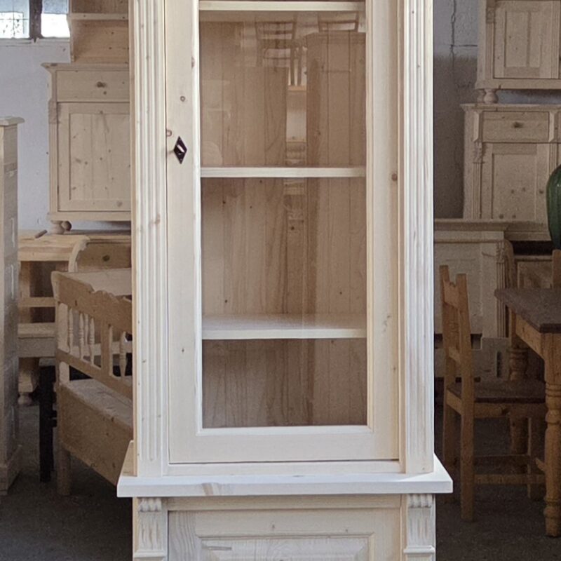 M. Kétrészes vitrines 73x51x228cm – új készítésű