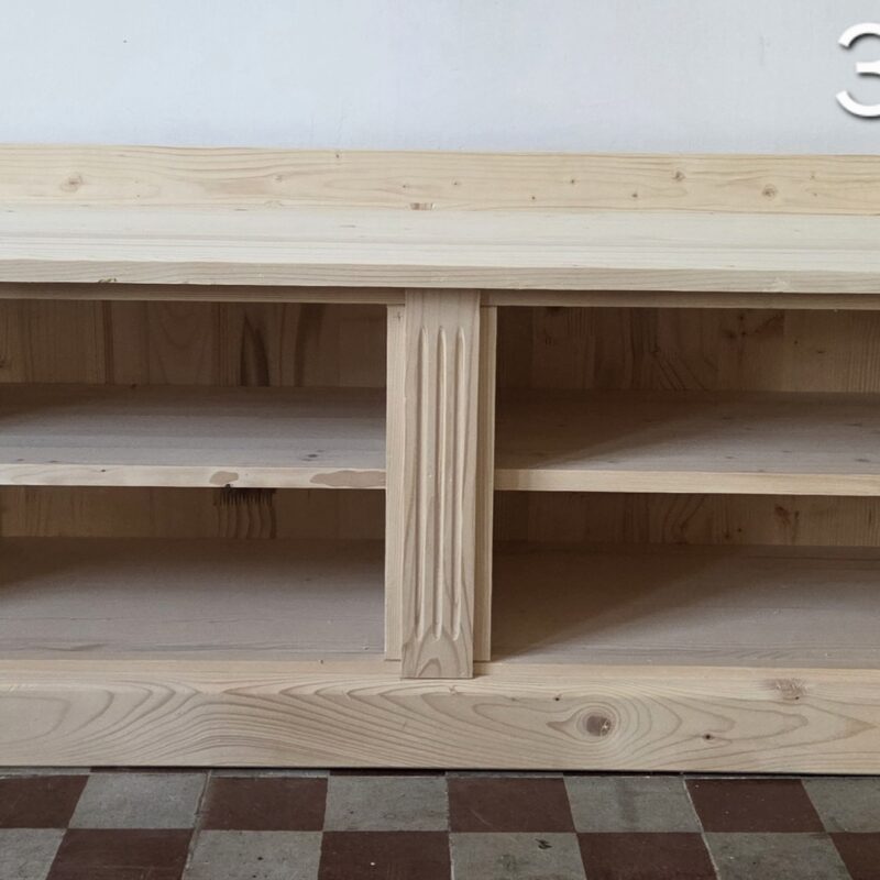 S. Cipős szekrény 138x40x50cm – új készítésű